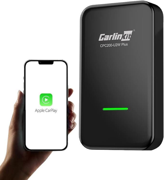 Kabelloser Carplay-Adapter für iPhone – Upgrade 2025 CarPlay USB-Stick, einfach anzuschließen und zu spielen, kompatibel mit Autos ab 2016 und iPhone iOS 10