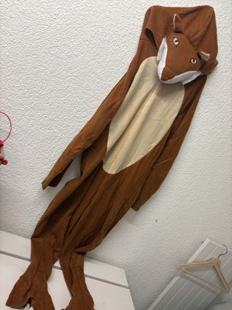Fuchskostüm Jumpsuit Grösse 10-12 Jahre 
