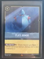 Lorcana FOIL PLATE ARMOR 201/204 EN-5 Rare