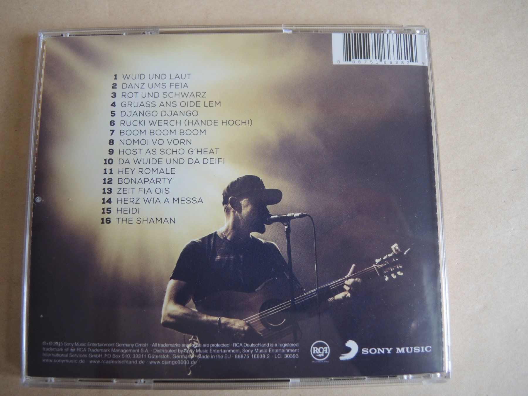 CD: DJANGO 3000 Live Album CD – Usato da Rorschach venduto da maeck8 2