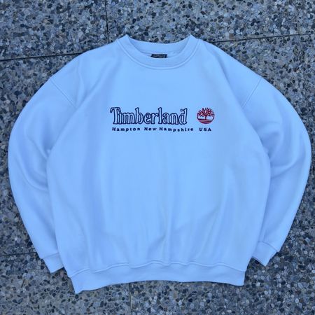 Vintage Timberland embroiedered sweatshirt
