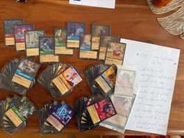 130 Disney Lorcana Karten ! nm -Beschreibung siehe Bilder !