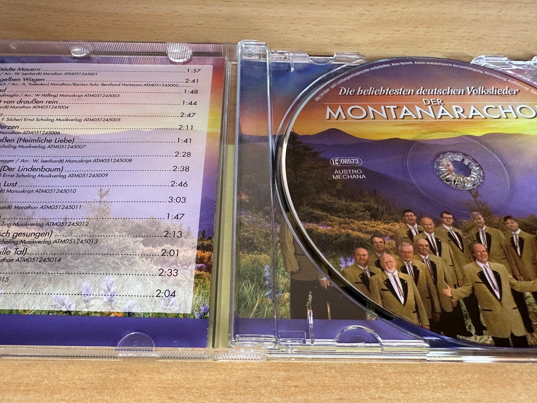 CDs: Montanara Chor - Der Beliebteste Deutsche Volkslieder – Gebraucht aus Rikon im Tösstal von Alpenmutz 2