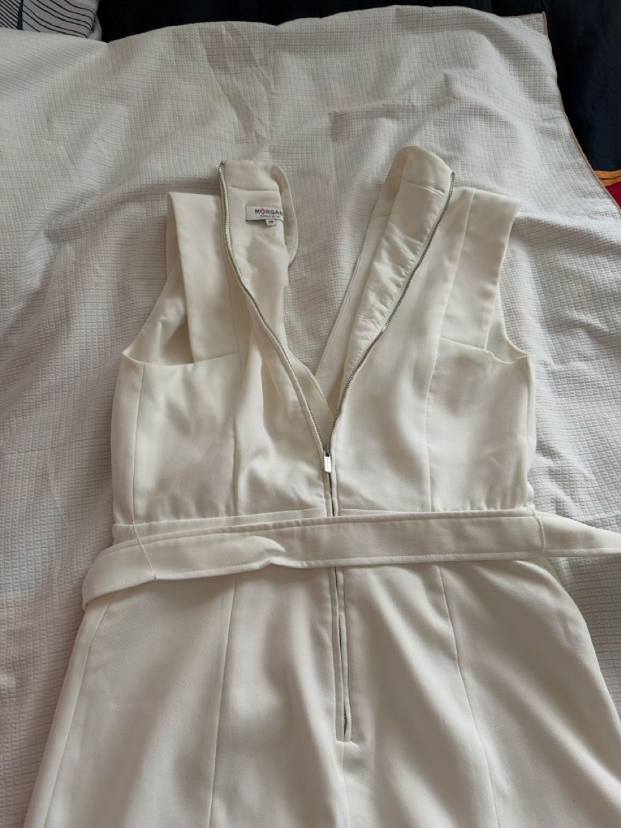 Morgan Vestiti: Morgan/White dress – Nuovo (secondo la descrizione) da Genève venduto da hai_6svf 2