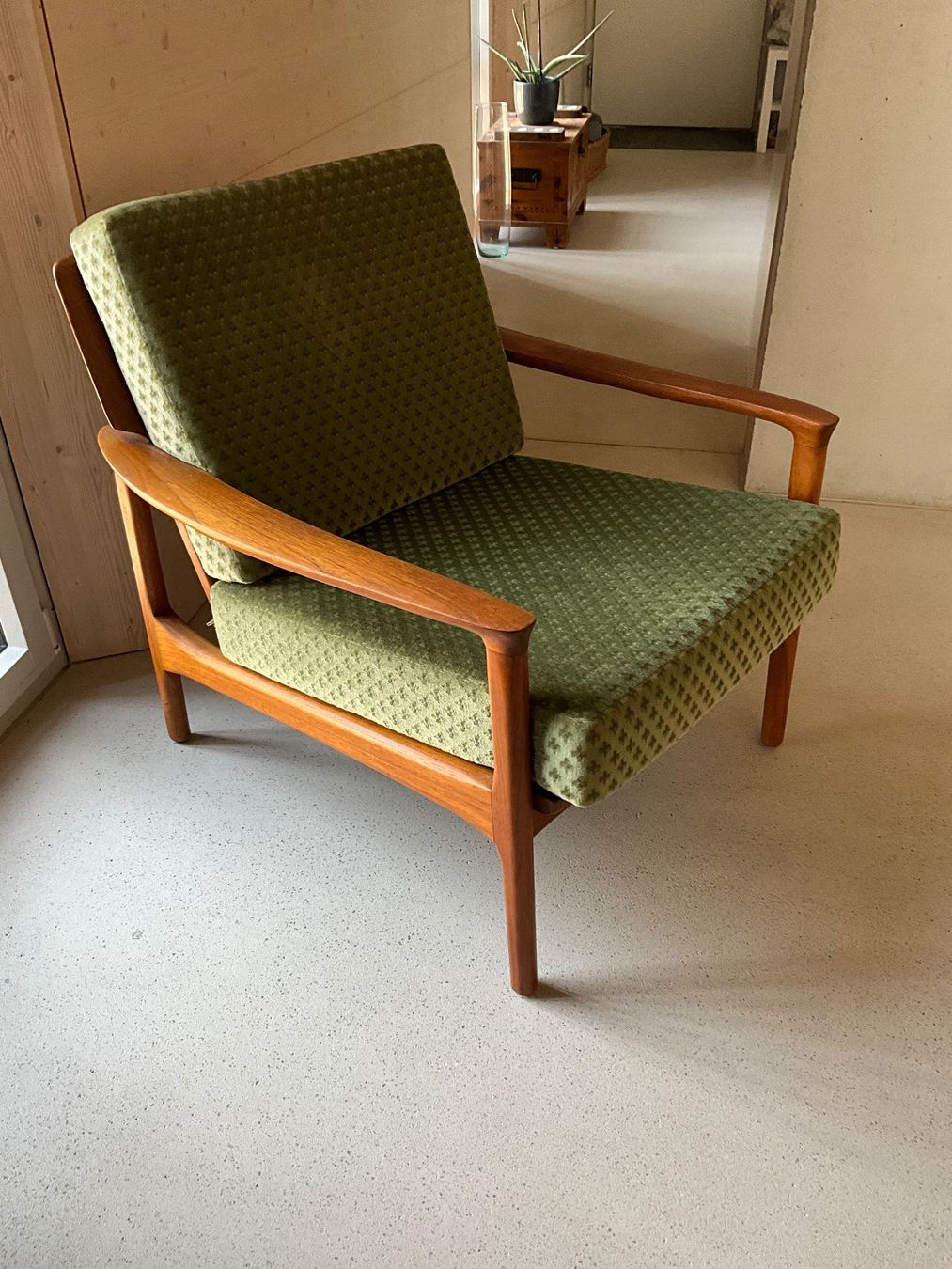 Sofas: Möbel Mann Teak Sofa, 2 Sessel & Tisch Vintag – D'occasion à Arni AG par ese_mh2s 1