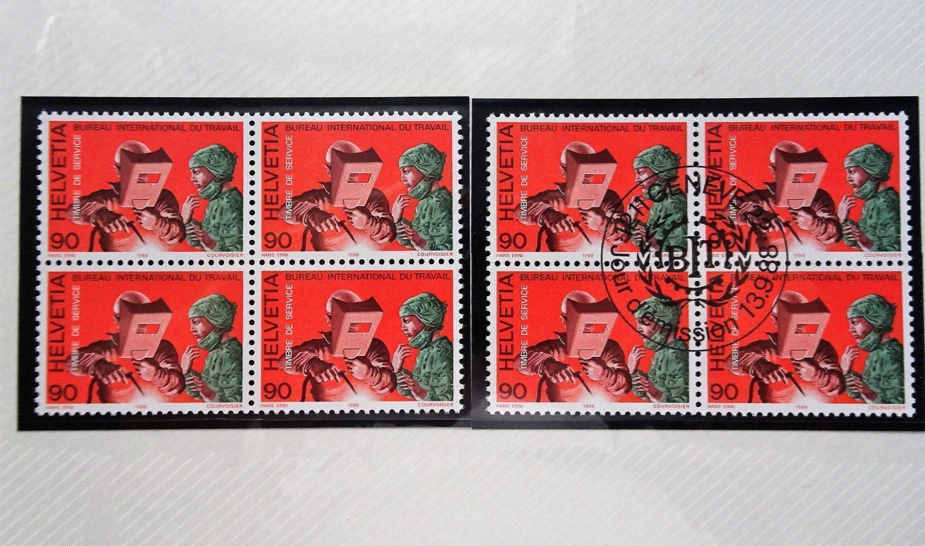 Alle Briefmarken: 1988**und* – Neu (gemäss Beschreibung) aus Aadorf von Chnorli-Furz