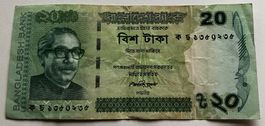 Bangladesch 20 Taka 2012
