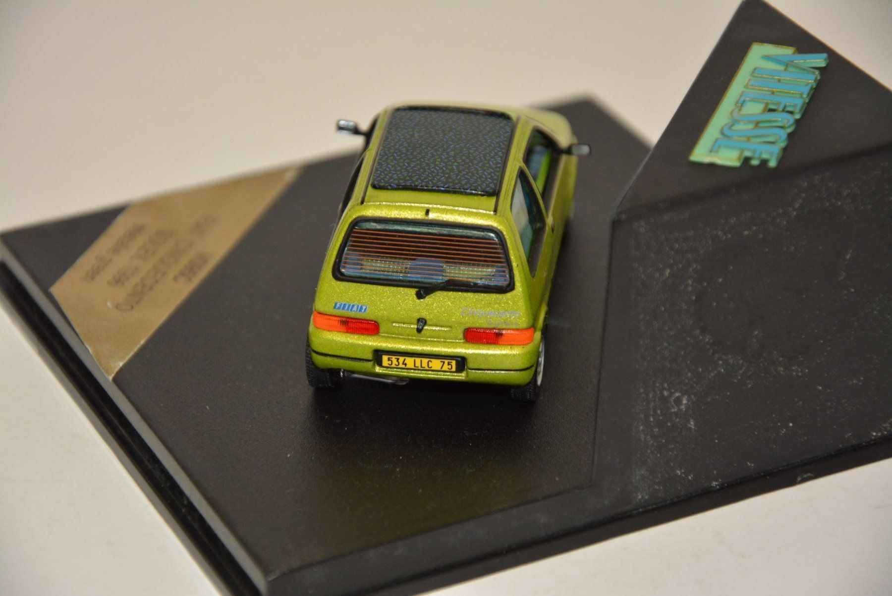 Fiat Modellini d'auto: Fiat Cinquecento Soleil 1996  , 1:43 – Nuovo (secondo la descrizione) da Goldach venduto da Feivel9 5