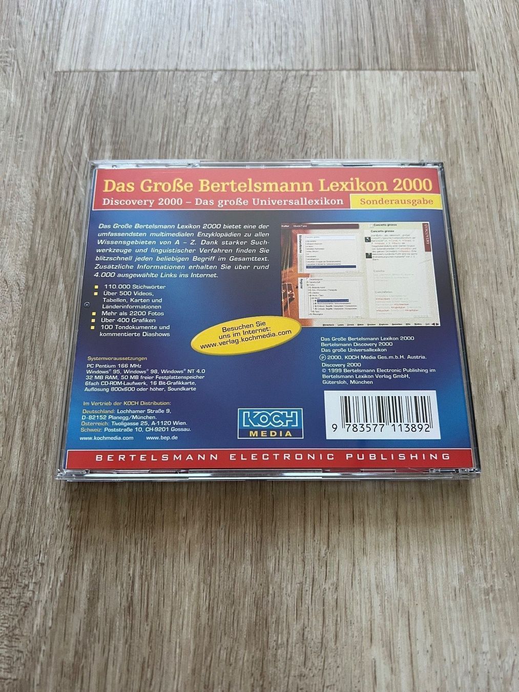 Giochi: Das grosse Bertelsmann Lexikon 2000 für den PC – Usato da Embrach venduto da selviv 3