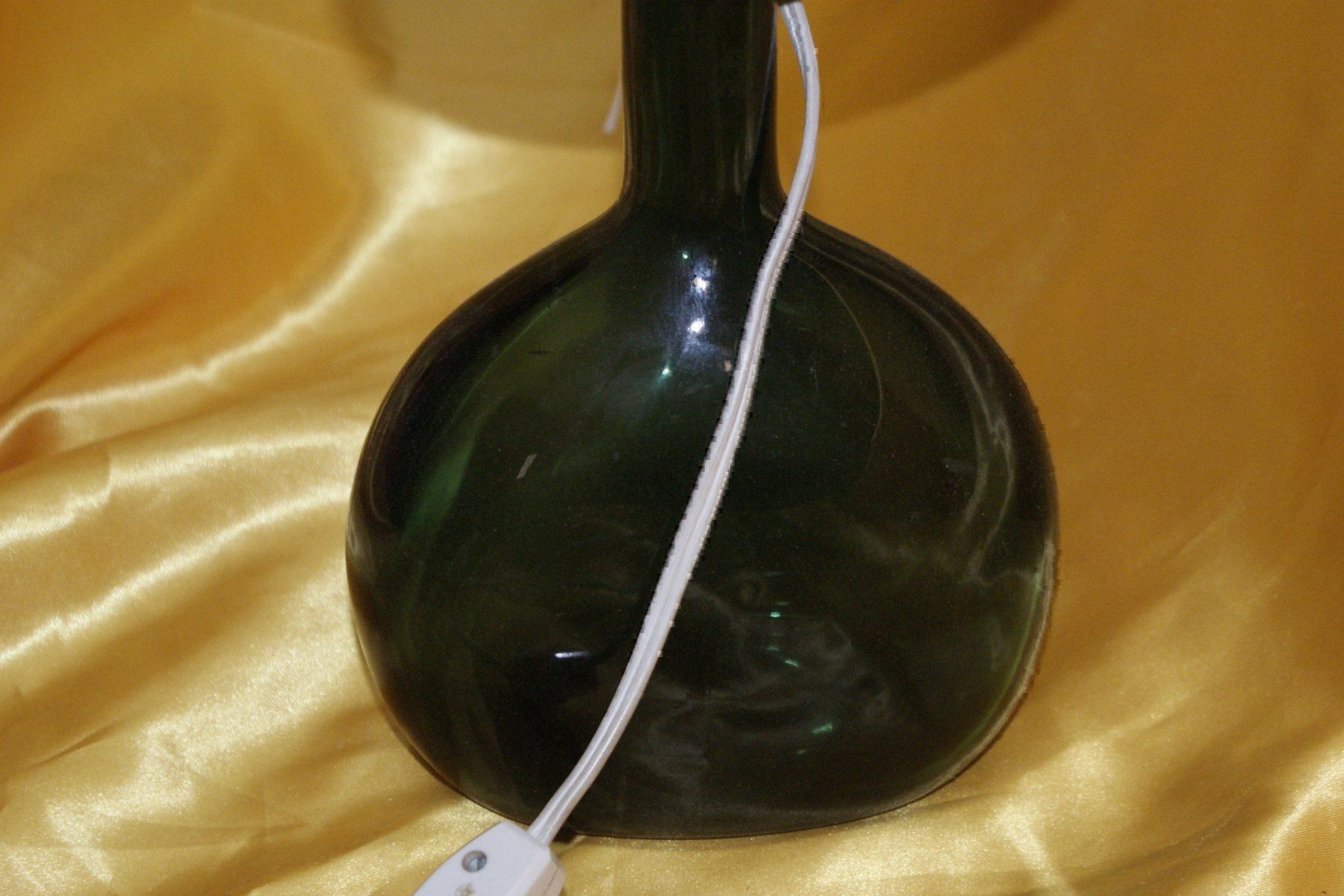 Lampade: (KK)Glasvase,Schnapsflasche,LAMPE – Usato da Buchs AG venduto da schwippschwapp 2