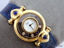 CHOPARD HAPPY DIAMOND 18K & SAPHIRE 20/5953-23 DAMENUHR