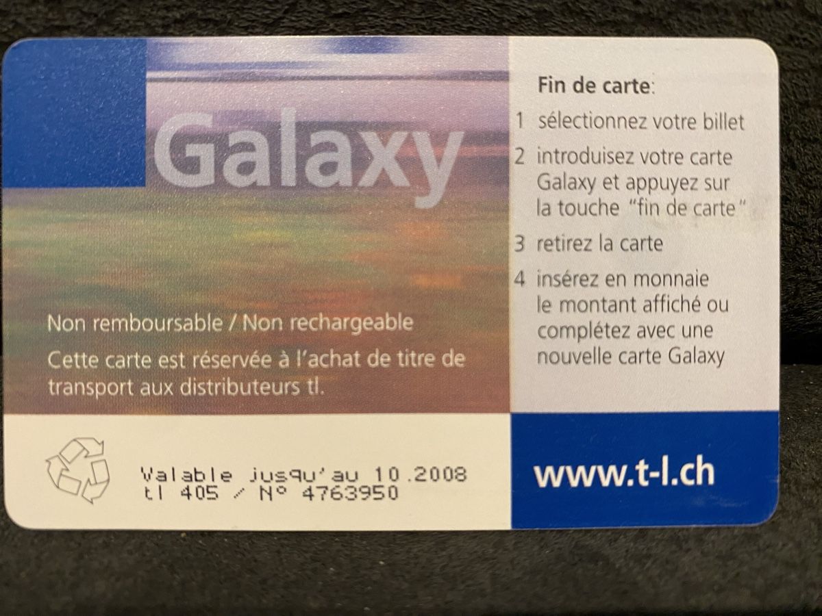 Schede telefoniche: Carte TL 405 – Usato da Lausanne venduto da babacard10 1