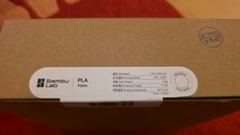 Bambulab Filament  PLA Matte 'Ivory White'  Mit Spule