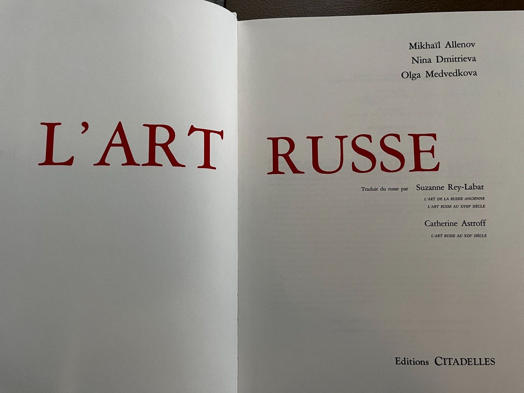 Libri: L'art russe – Usato da Lausanne venduto da Kinga_Shopaholic 1