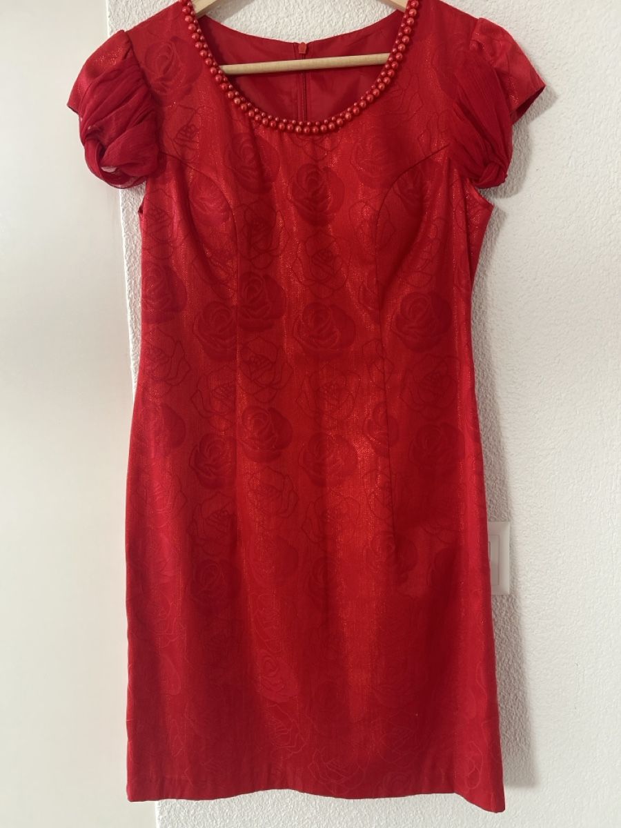 Vestiti: neu Rose Rot Kleid – Nuovo (secondo la descrizione) da Seuzach venduto da jess3983