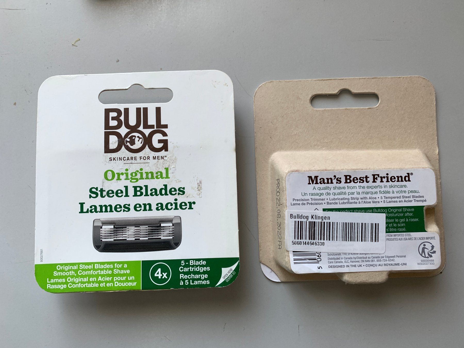 Rasierapparate & Rasierklingen: Bulldog Rasierklingen – Neu und originalverpackt aus Zürich von Thomas_Stalder