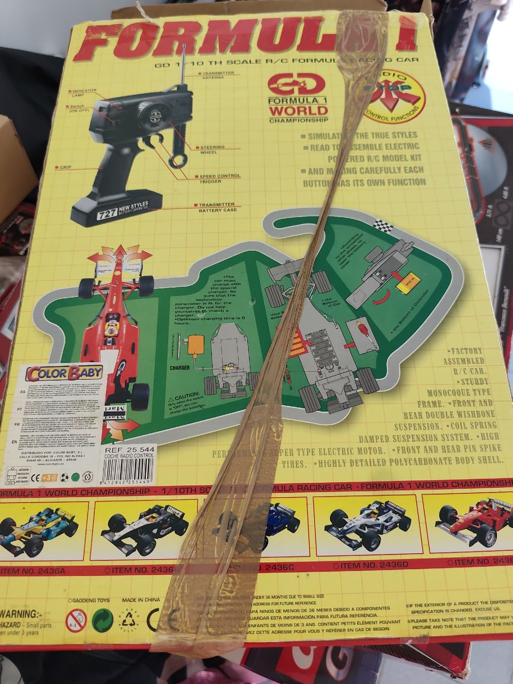 Modellismo RC: Formula One 1/10th Scale Radio Control Racing Car – Nuovo e nell'imballaggio originale da Solothurn venduto da AlexaStein 5