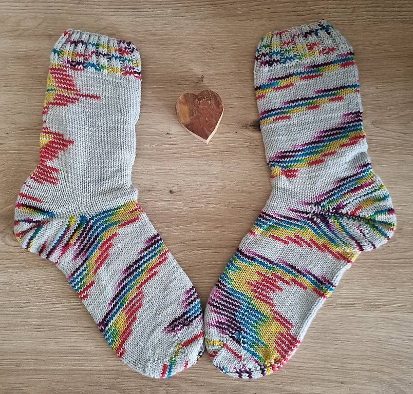 Calze: Handgestrickte Socken Gr. 38 – Usato da Sirnach venduto da Chade209