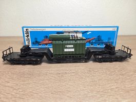 Märklin 4617 Tiefladewagen Trafo-Union H0