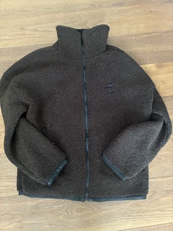 Ballantyne Faserpelz Jacke, Neu mit Etikett, Gr. S, Braun.