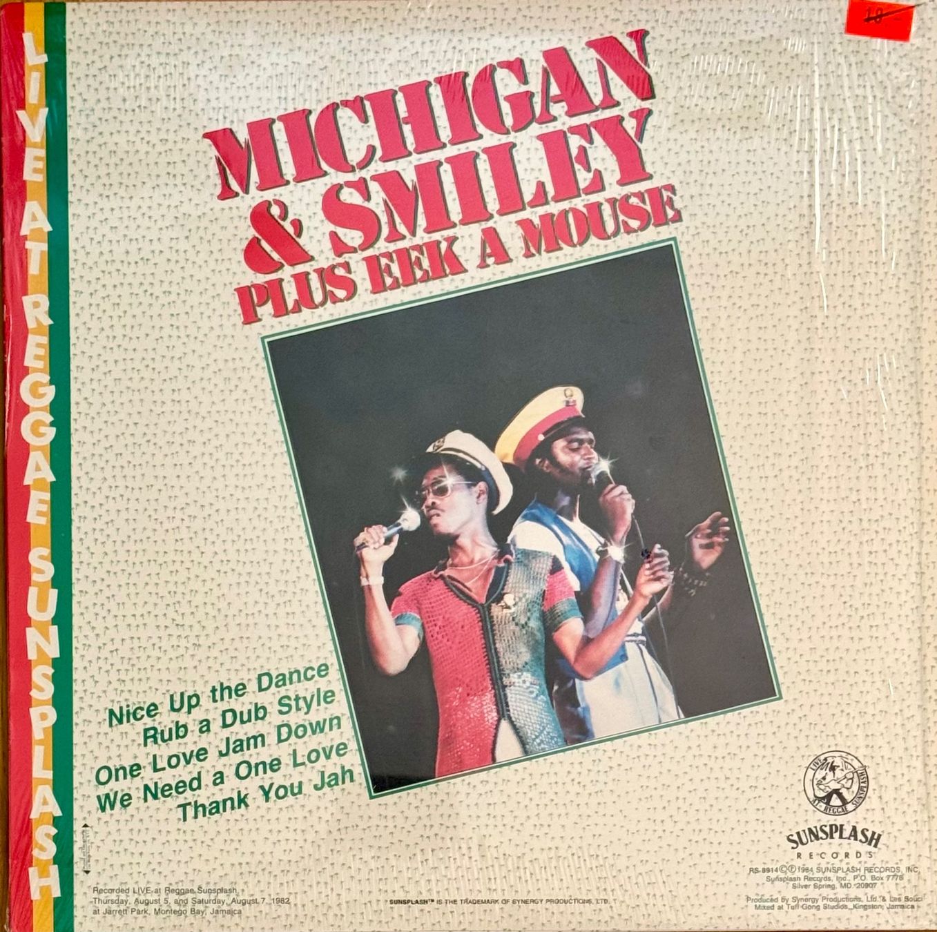 Vinyles: Eek-A-Mouse plus Michigan & Smiley (LP) – D'occasion à Wettswil par osoma99 1