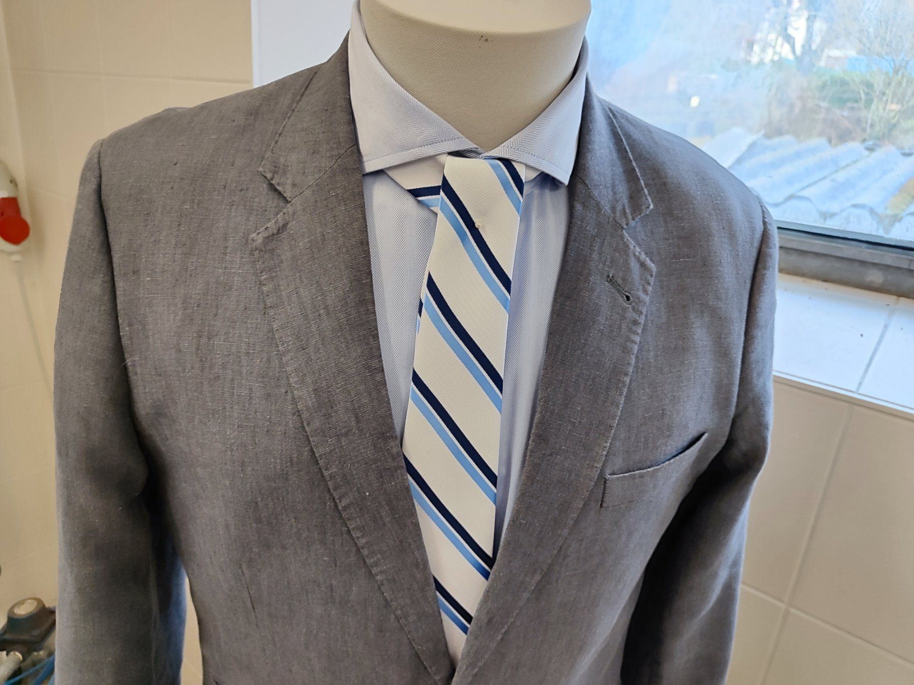 Giacche: 100% leinen Herren Blazer GR 50 – Usato da Langnau am Albis venduto da Judithsebi 3