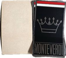 9× Original Monteverdi Logo-Aufkleber (ca.?9?cm)