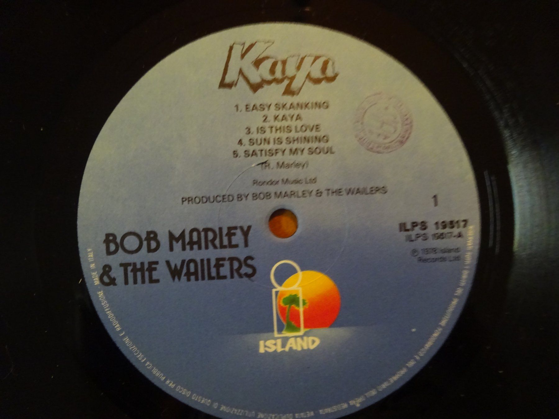 Dischi in vinile: BOB MARLEY ** KAYA – Usato da Luzern venduto da xrayspex99 4