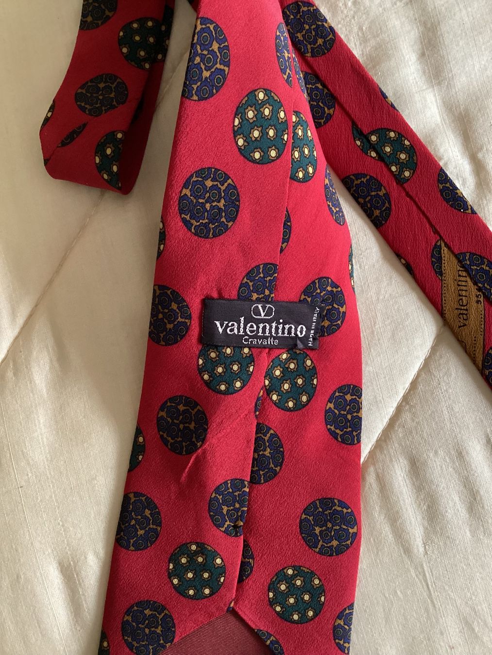 Krawatten: Valentino Krawatte Seide Vintage – Gebraucht aus Magadino von sylvierosa