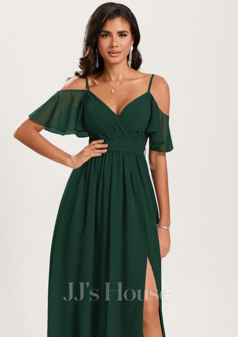 JJ’s House Kleider: Abendkleid dunkelgrün Grösse 34 – Gebraucht aus Selzach von diana_127 4