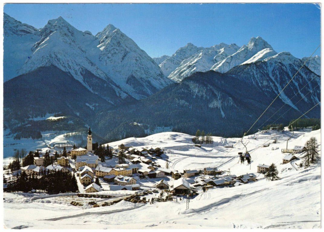 Cartoline postali: Ftan - Sessellift – Usato da Binningen venduto da Mountainrider