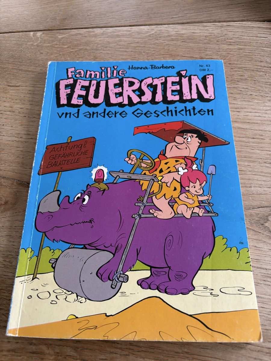 Fumetti: Familie Feuerstein Comic Nr. 43 – Usato da Bauma venduto da haelge01