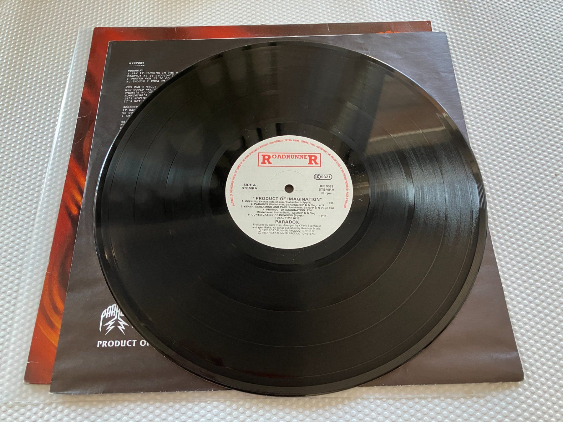 Vinyles: Paradox – D'occasion à Aarwangen par Jukebox3 5