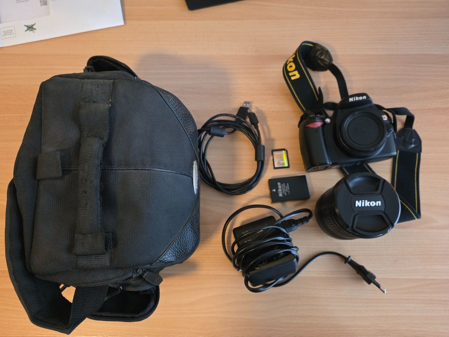 Nikon Kamera: Nikon D60 reflex numérique + objectif + accessoires – Gebraucht aus Grandcour von elving