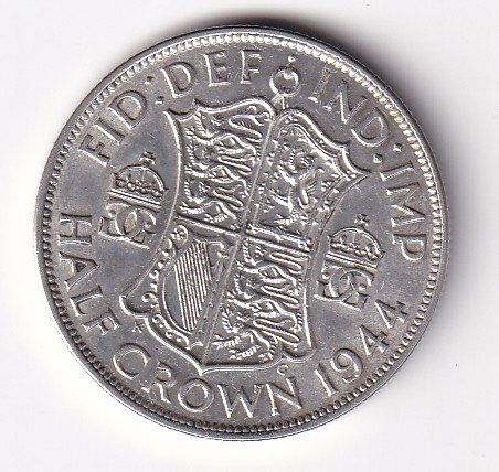 Tutti le monete: Grossbritanien half crown 1944vorz-unz – Usato da Neuchâtel venduto da karlpierrino