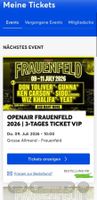 2x VIP OAF Ticket