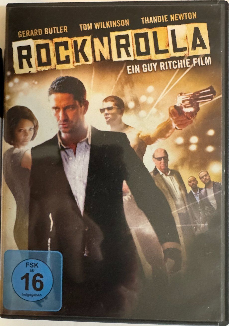 Tutti i DVDs: DVD  ROCK N ROLLA - ACTION KOMÖDIE mit GUY RITCHIE – Usato da Wisen venduto da gigisna