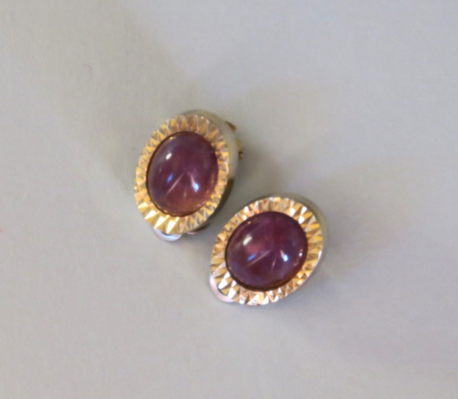 Orecchini pendenti & Orecchini a lobo: Ohrclip mit Amethyst – Usato da Brittnau venduto da marlenestone 2