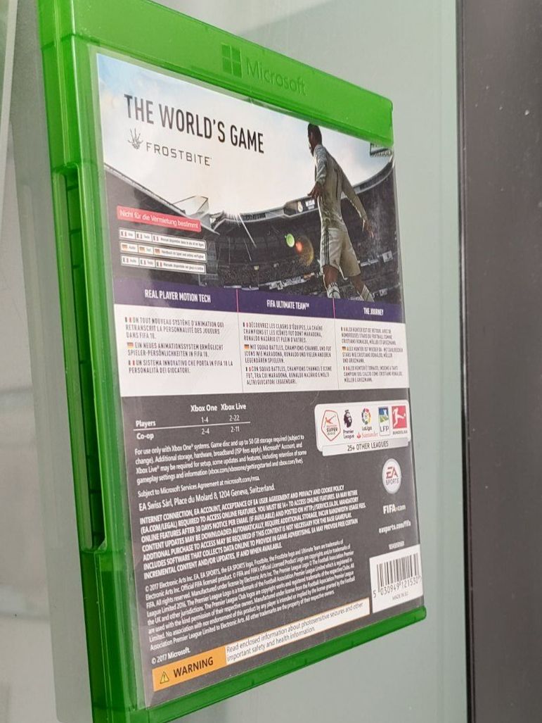 Giochi: FIFA 18 XBOX ONE – Usato da Dottikon venduto da Oldyfreak 1