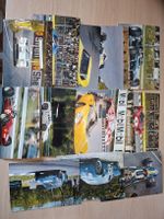 13 Cartes postales voitures de course oldies lot en très bon