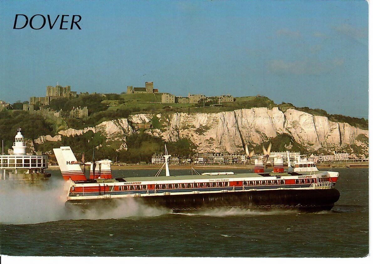 Cartoline postali: Hovercraft Dover – Usato da Hochdorf venduto da Ziegel-16