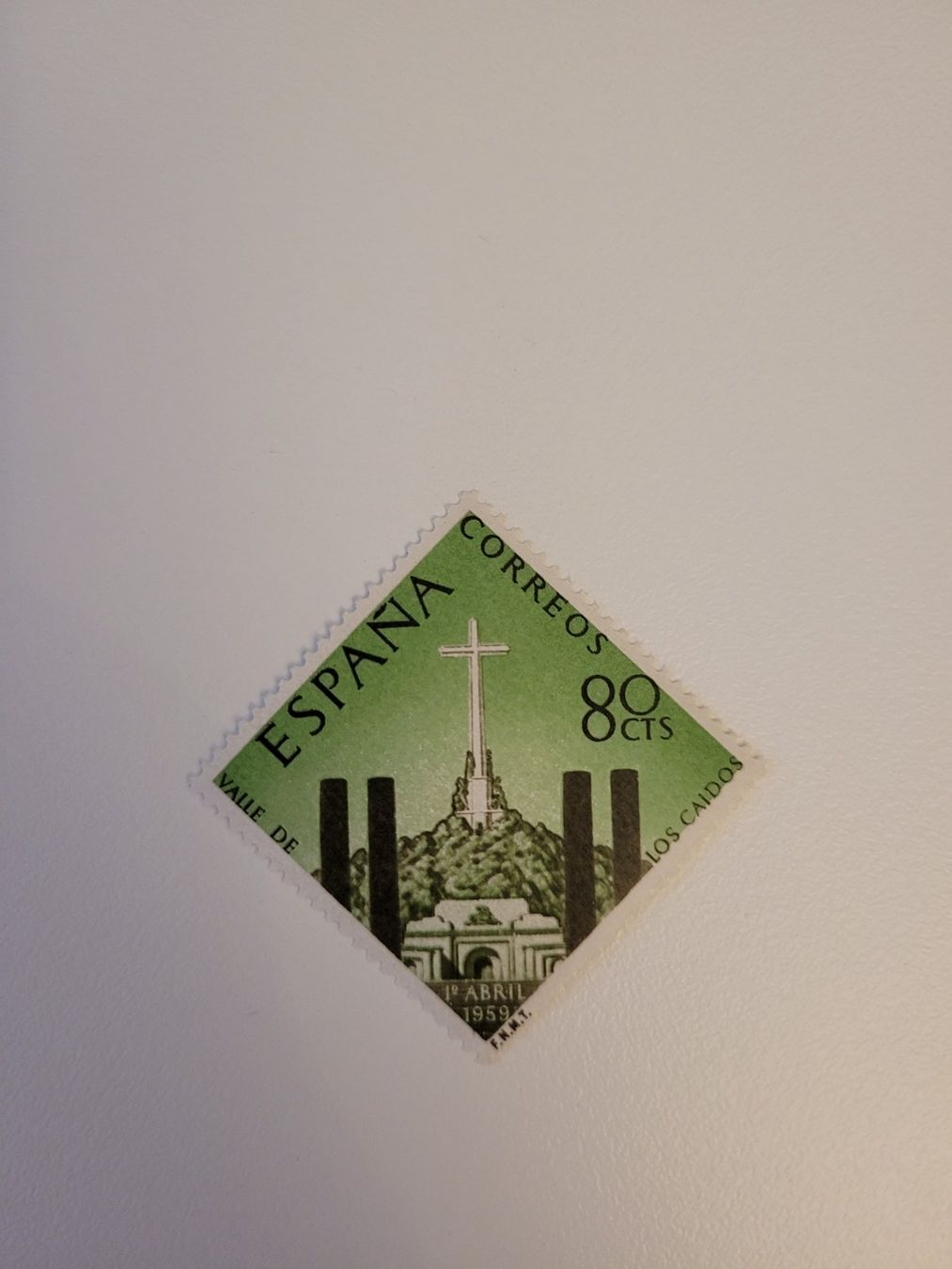 Alle Briefmarken: Spanien 1959 Denkmal-Zeichen Postfrisch – Gebraucht aus Inwil von Flower2325