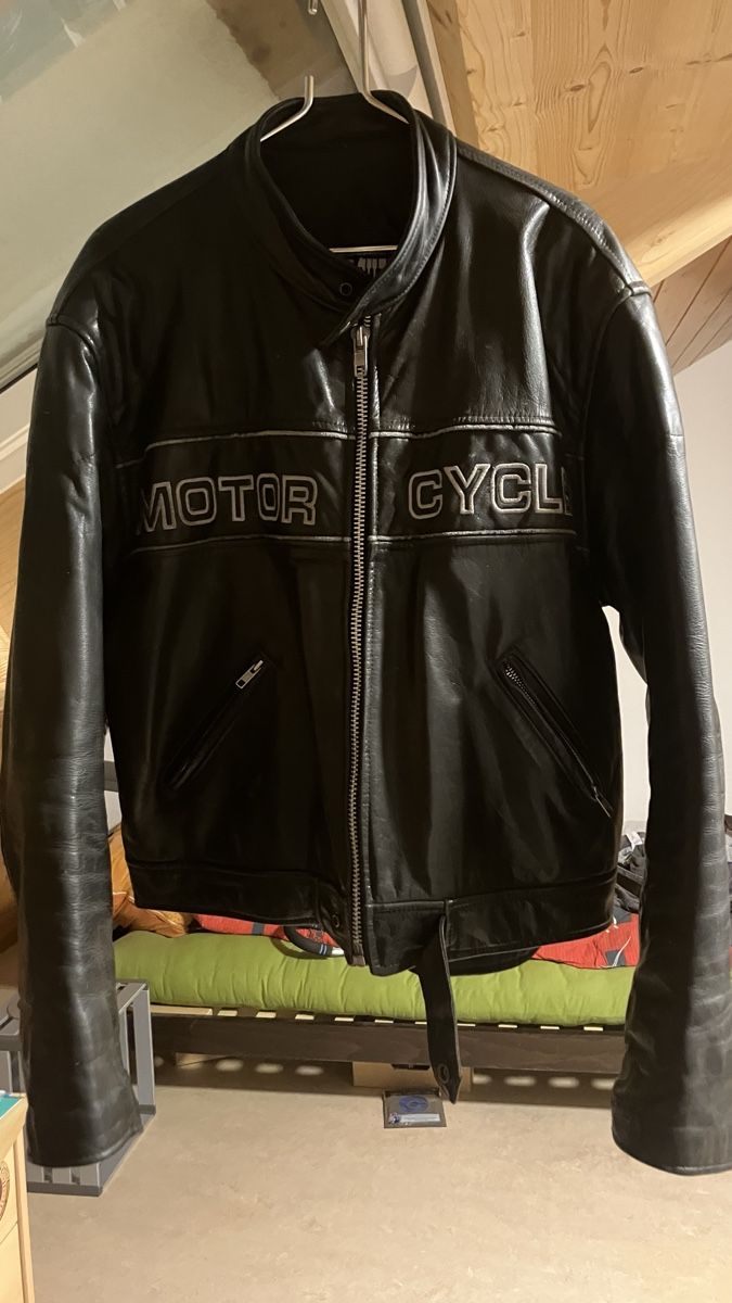 Giacche: Bikerjacke Leder. – Usato da Riggisberg venduto da andrew64