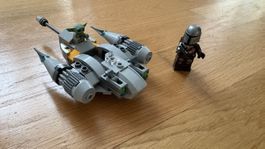 Lego Star Wars Raumschiff mit Grogu und Mandalorianer 75363