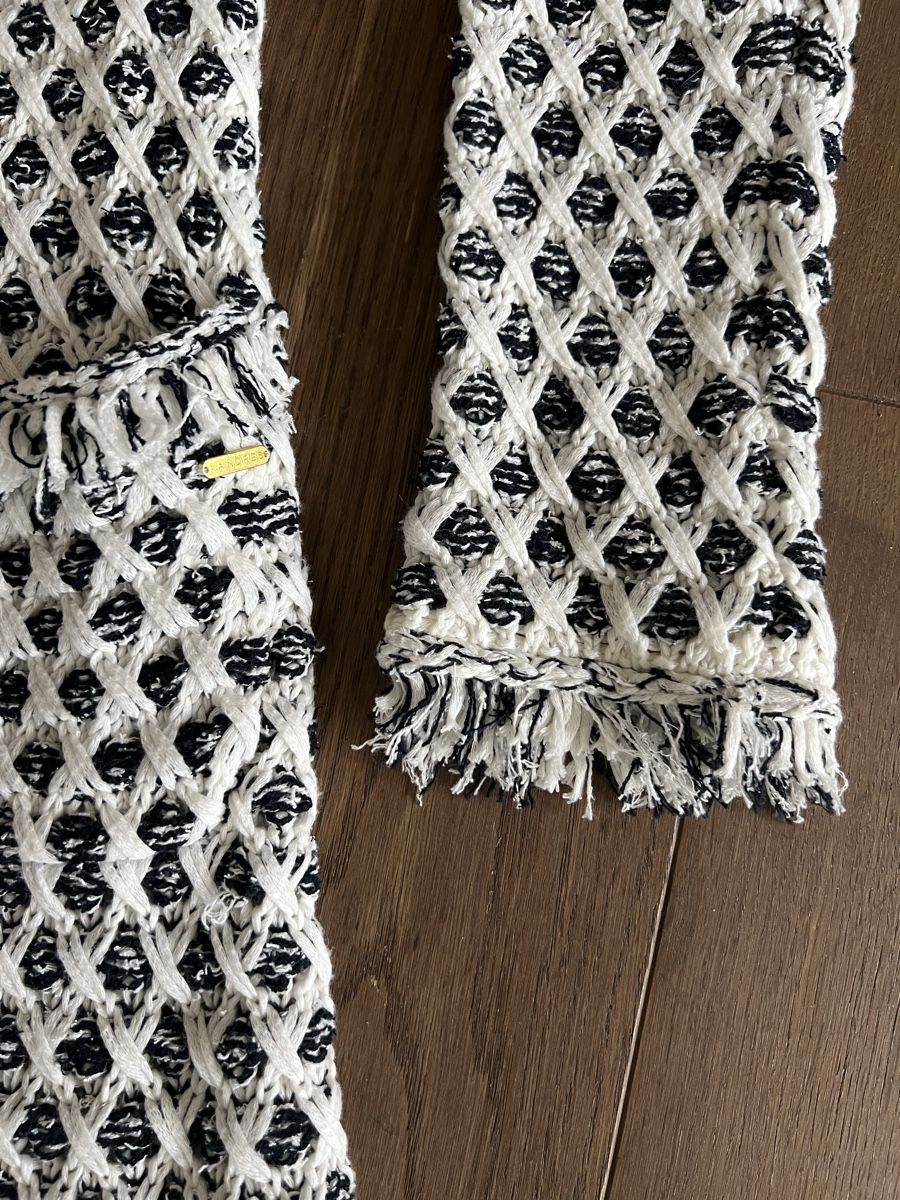 Giacche: Tolle Strickjacke XANDERS schwarz-weiß – Usato da Collex venduto da jam_hsr2 4
