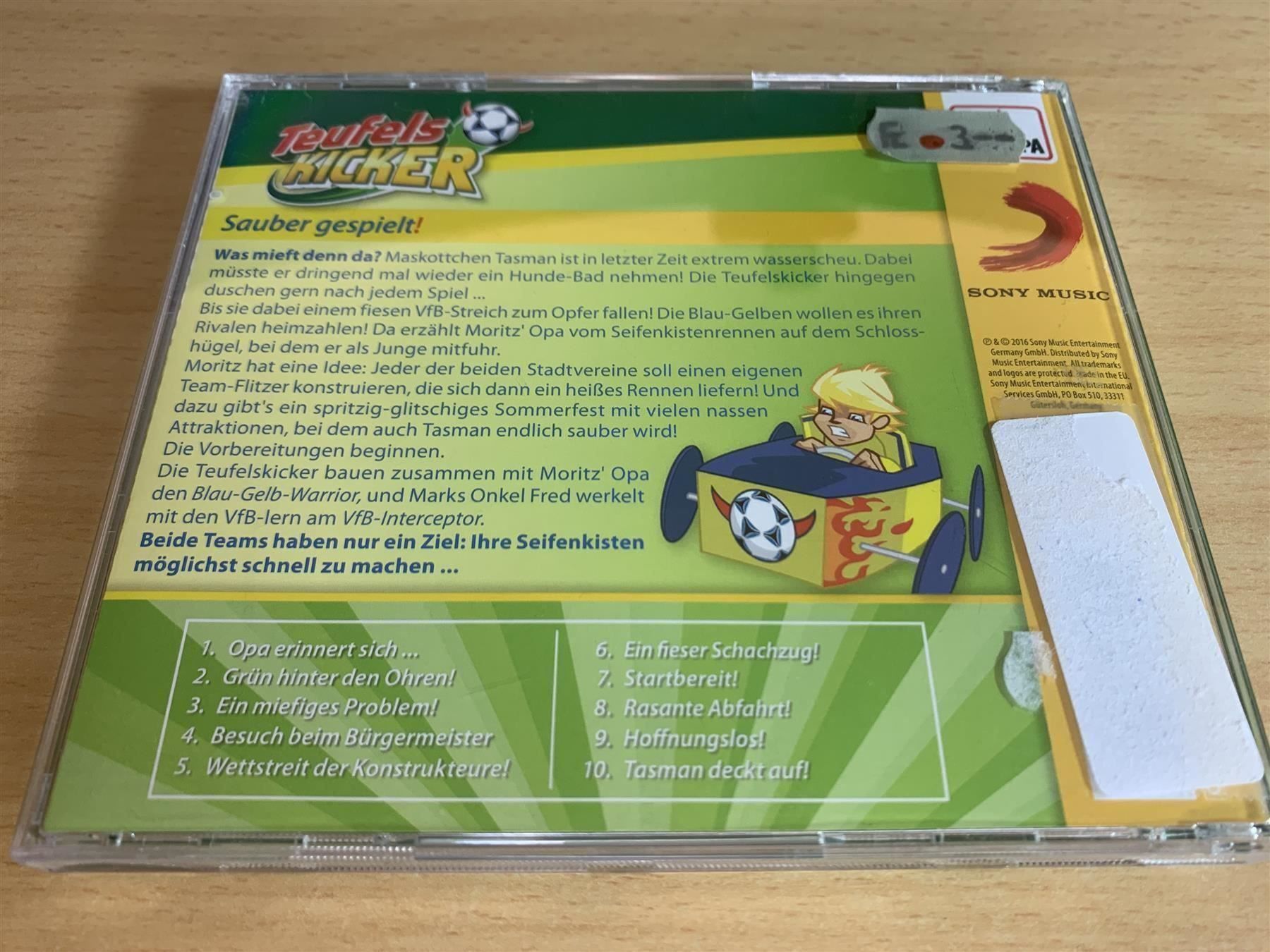 Livres audio: Teufels Kicker - Sauber gespielt - 63 – D'occasion à Rikon im Tösstal par Alpenmutz 1