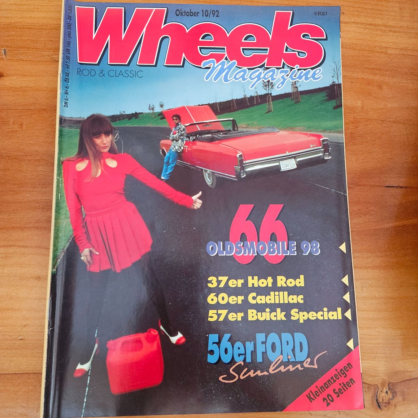 Riviste & Magazine: 6 Stück Wheels Magazine Rod & Classic1992 – Usato da St.Gallenkappel venduto da RocknSkull 2