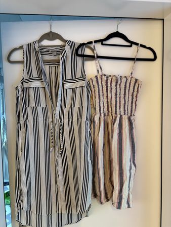 Kleider Sommerkleid Kurzarm Grösse S  