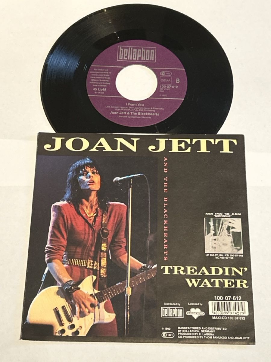 Schallplatten: Joan Jett. 1992. Treadin Water – Gebraucht aus Faulensee von Mizuno06 1