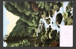 Carte postale Gorges de l'Areuse édition Jacot